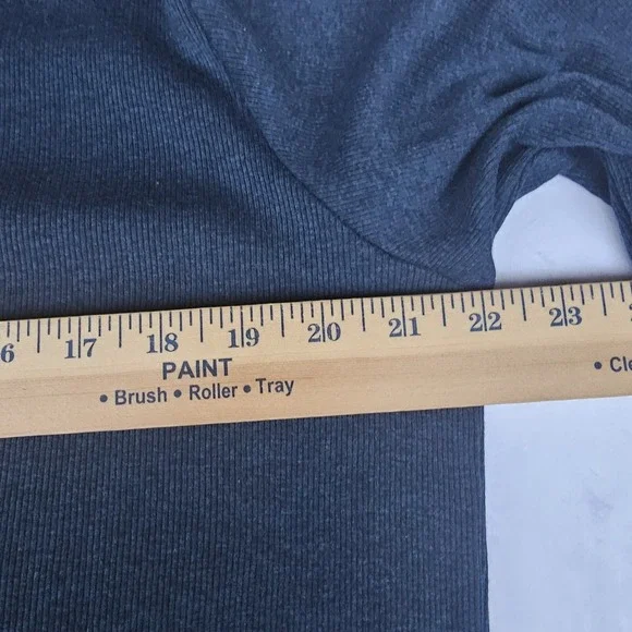 Structure Sweater Double Vee Men's Size Large Blue NWT Long Sleeve Very Soft! - Picture 4 of 7